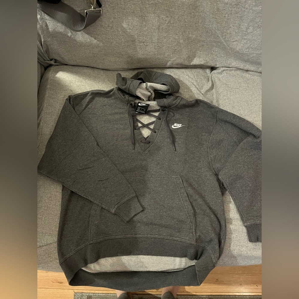 Women’s Nike Lace Up Hoodie